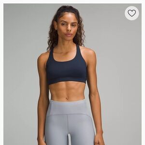 lululemon Energy Bra
Medium Support, B-D Cups True Navy Size 4